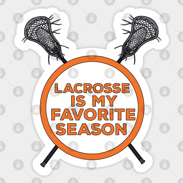 Lacrosse is My Favorite Season Sticker by DiegoCarvalho